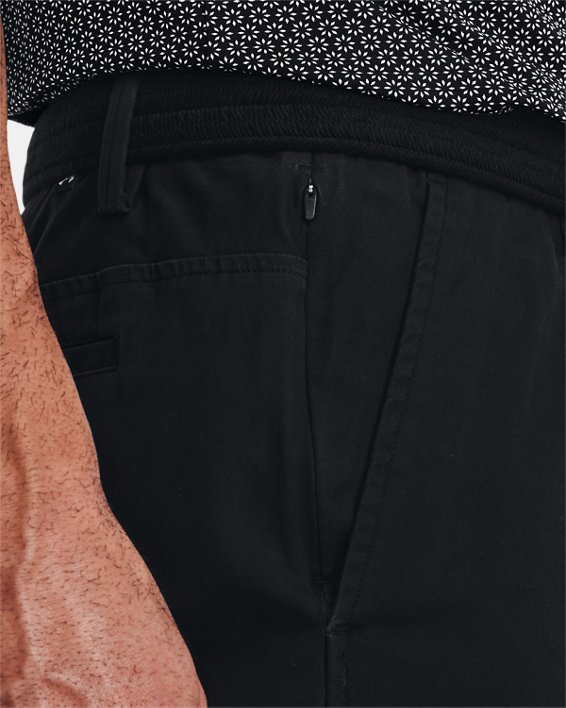 Men's UA Chino Shorts, Black, pdpMainDesktop image number 3